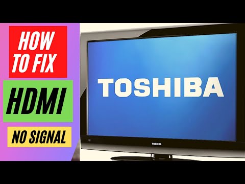 HDMI NOT WORKING ON TOSHIBA TV || HDMI NO SIGNAL ON TV