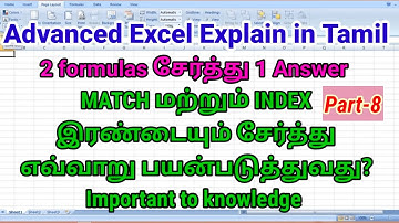 Match & Index combine formula/Advanced excel formulas/@brosyacademy4381 BROSY ACADEMY