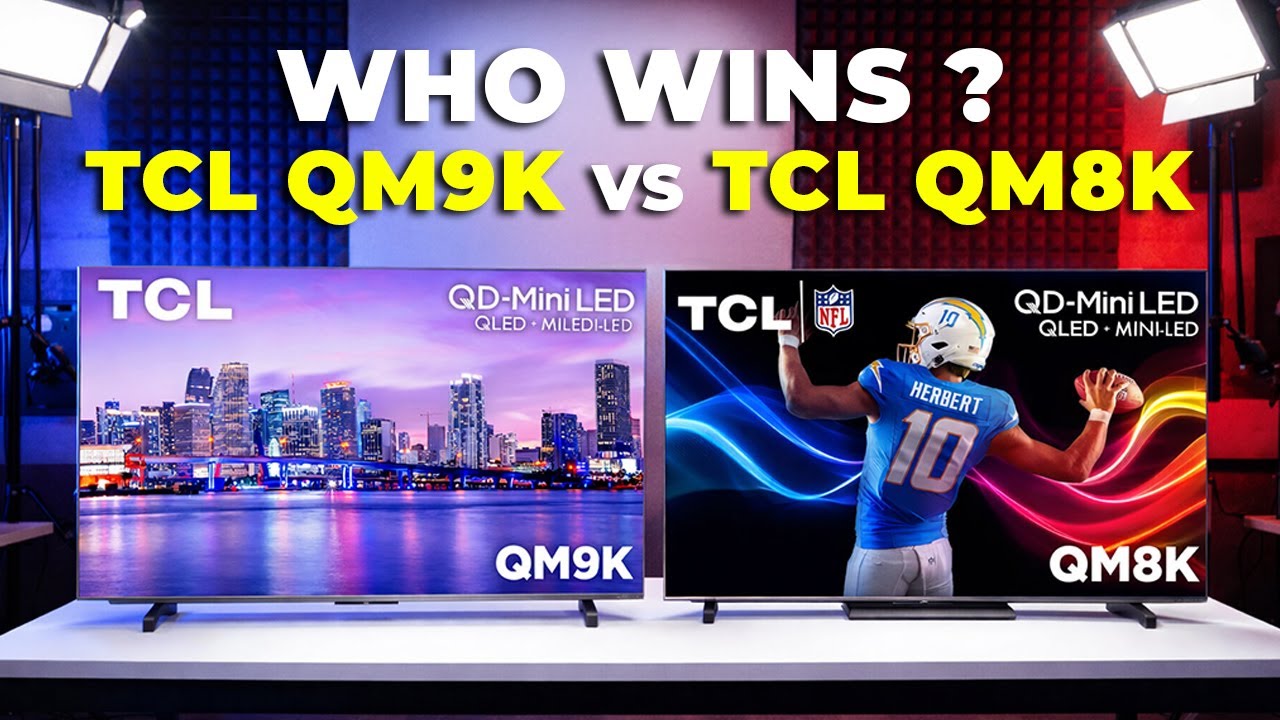 Какой MiniLED-телевизор лучше: TCL QM9K или QM8K?