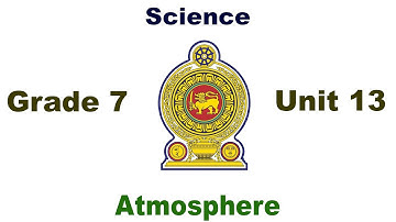 Science - Grade 7 - Atmosphere : Lesson 13