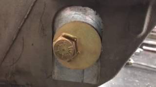 ATP Crown Victoria subframe camber bolt modification part 2