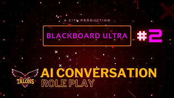 Blackboard Ultra: AI Conversation -- Role Play