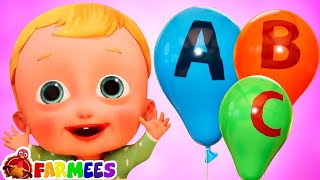 ABC Song For Toddlers | Nursery Rhymes and Preschool Songs | Farmees | Songs For Children