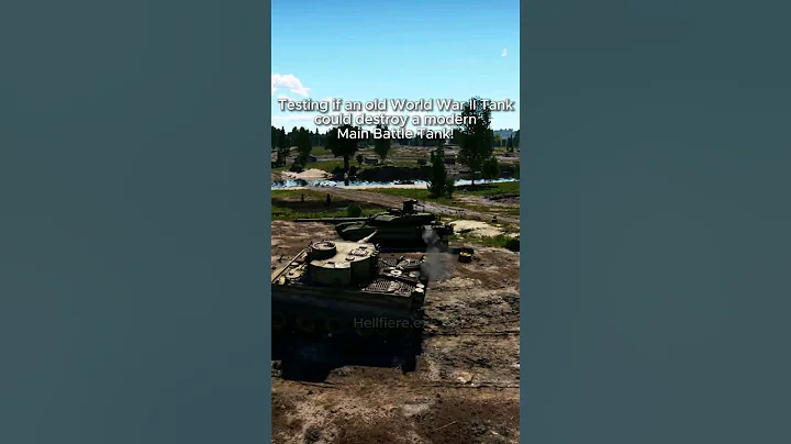 Can a WW2 Tank destroy a Modern Tank?🤔 #warthunder #gaming