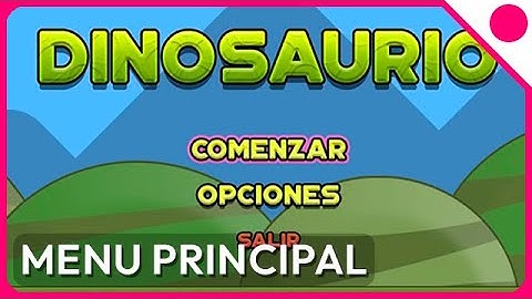 Menú Unity . Main Menu principal. Parte 1