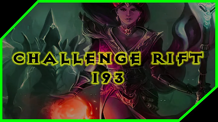 Diablo 3 | Challenge Rift 193 | Wizard Vyr's & Chantodo's