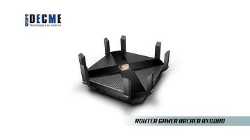 Router Gamer Archer AX6000 WiFi 6 Unboxing