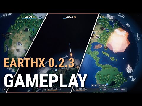 EarthX 0.2.3 Gameplay