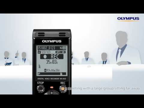 Olympus WS-853 WS-852 Digital Voice Recorder