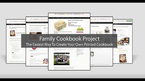 A Quick Look at FamilyCookbookProject.com