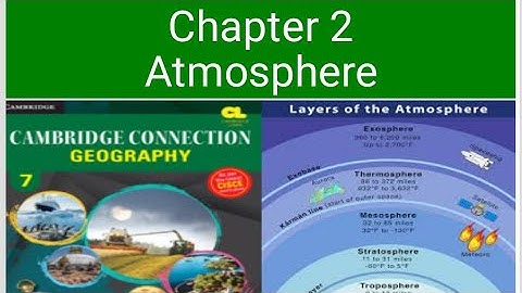 ICSE class 7 geography chapter 2 Atmosphere