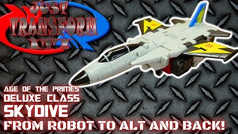 JUST TRANSFORM IT!: Age of the Primes Deluxe Skydive
