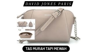 REVIEW TAS DAVID JONES PARIS ||| TAS MURAH DI SHOPPEE DAN LAZADA ||| MEWAH, SIMPLE, DAN ELEGAN