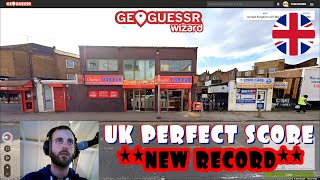 Perfect score on Geoguessr (UK) in precisely 10 MINUTES (new record)