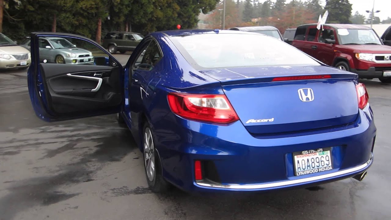 2014 Honda Accord, Still Night Pearl - STOCK# 130889A - Walk around