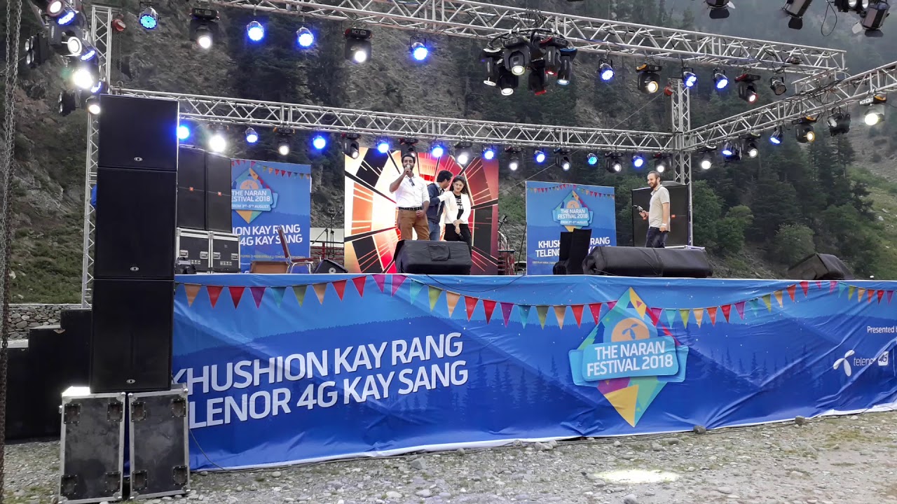 Naran festival 2018 AhMad show