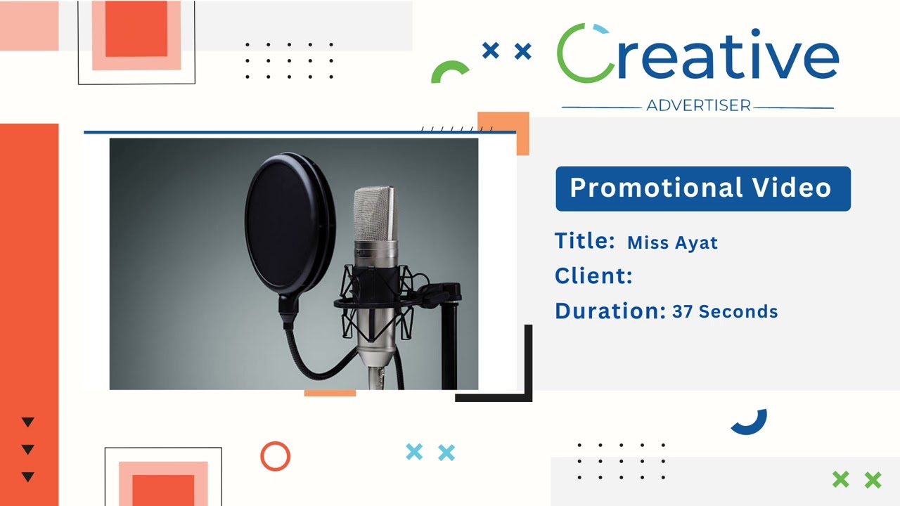 Voice Artist Ayat | Client: |  sec. Video