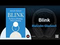 Blink by malcolm gladwell book summary