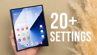 Samsung Z Fold 6 - 20 Settings You NEED To Change Immediately! screenshot 5