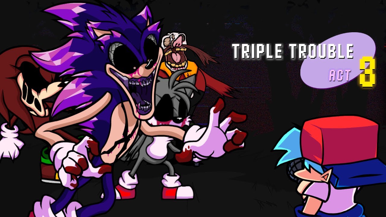 Fnf mod-sonic exe 2.0 triple trouble (full song) by animeweeb6470: Listen  on Audiomack
