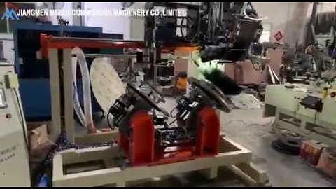 SALE! 5Axis CNC 1 Head Drilling 1 Head Tufting Double Disc Brush Milling Machine