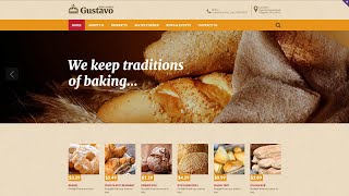 Bakery Responsive Website Template by WT - 57941