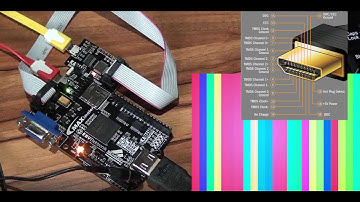 maXimator (MAX10 FPGA) example project: simple HDMI tester