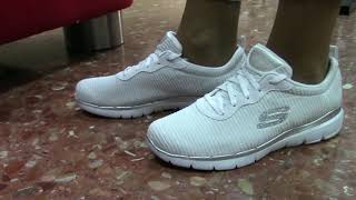 skechers mujer blancos