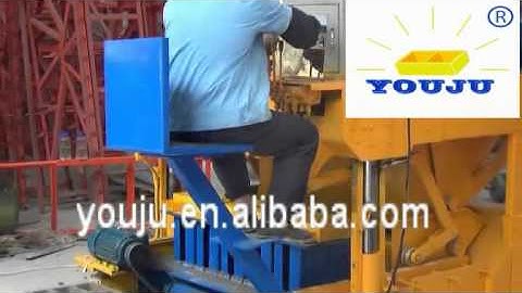 QMY6-25  Mobile concrete block making machine