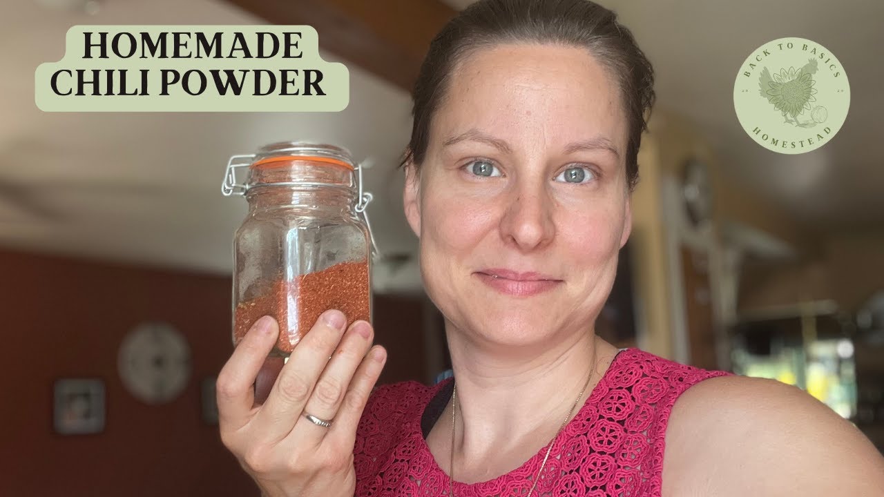 Homemade chili powder DIY Seasoning YouTube