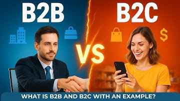 "B2B vs B2C Explained | Simple Explanation for Beginners"#digitalmarketing #video #leadsleap
