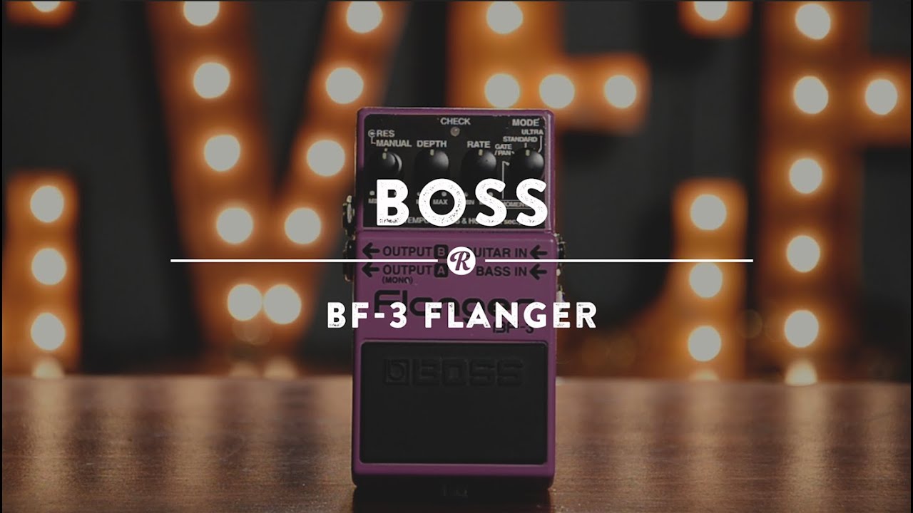 Boss BF-3 Flanger | Reverb Demo Video