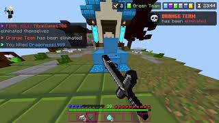 Hive bedwars: no armour challenge