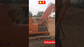 How this operator speed 🚅 go fast tata Hitachi excavator #shorts