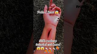 SFX makeup tutorial cut hand cut 🔪🔪🔪 #youtubeshorts #satisfyingart #sfxmakeup #viralart