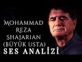 Mohammad Reza Shajarian  Ses Analizi (Büyük Usta)