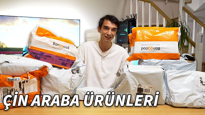 Çin'den "Her Arabada Olması Gereken Ürünler" Toplu Paket Açılışı!