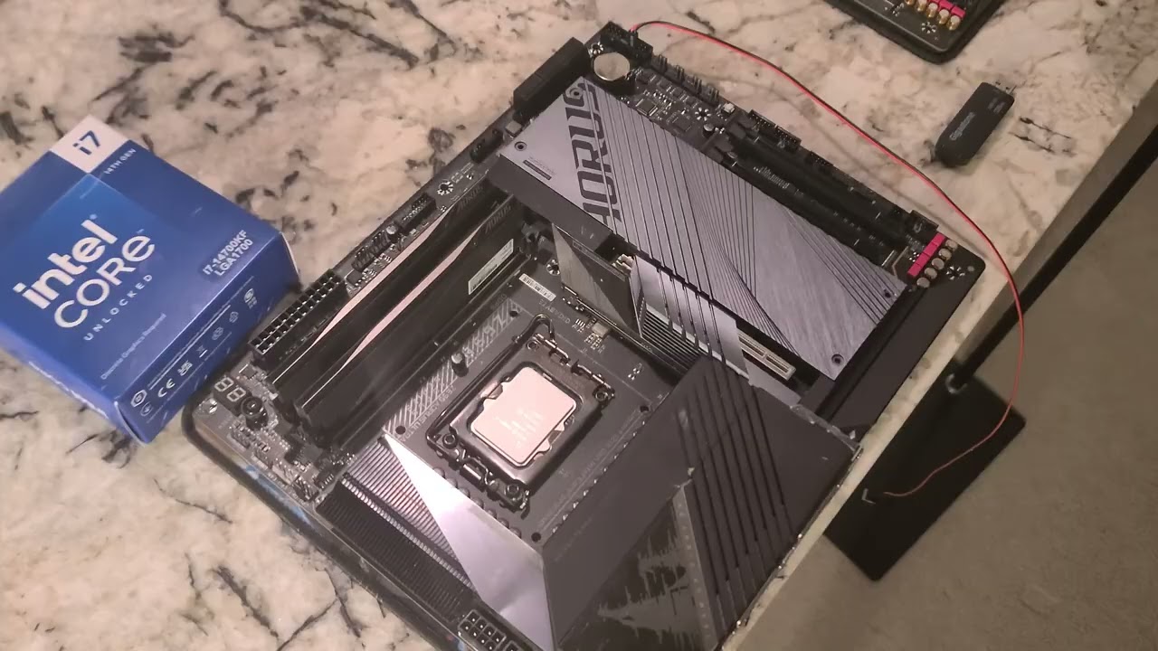 Pt2: Installing I7-14700k into Z690 motherboard, Aorus Ultra D5