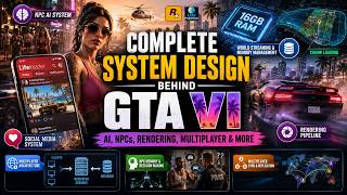 Complete System Design Behind GTA VI | AI, NPCs, Rendering, Multiplayer & More