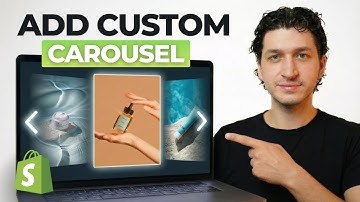 How to Add a Custom Carousel in Shopify Horizon Theme