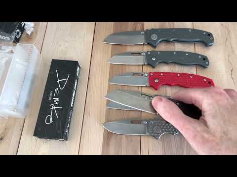 Unboxing - 3 Demkos: AD20S + AD20.5 Knifecenter Exclusive Grivory 3V