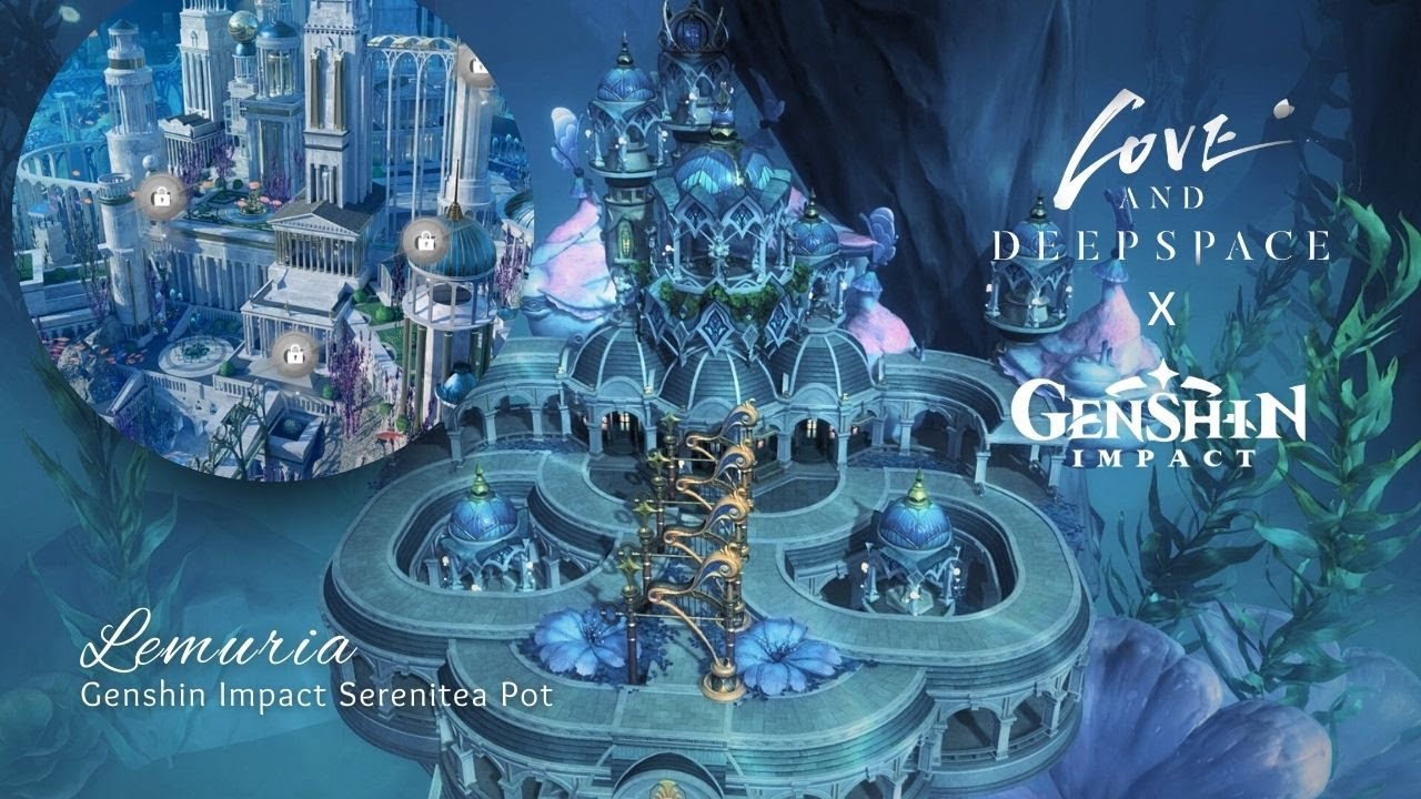 Lemuria | Rafayel Love and Deepspace (Genshin Serenitea Pot 