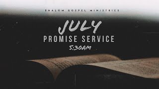 🔴𝐋𝐈𝐕𝐄  ஜூலை மாதம் வாக்குத்தத்த ஆராதனை 2025 | SHALOM GOSPEL MINISTRIES 2025 #jesus #christianity
