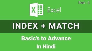 Index Match in Hindi | Excel index match tutorial - Part 2 | Advance Excel | CA Abhishek Jain