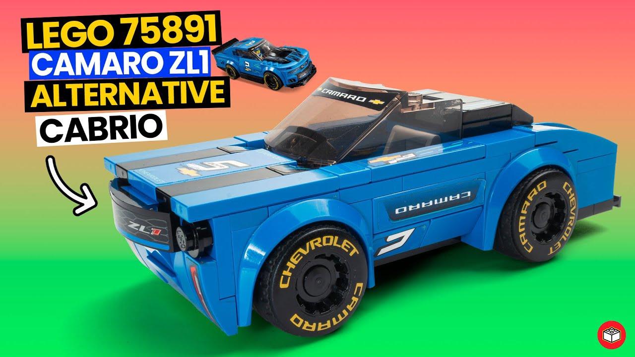 🔹 LEGO Alternativo 75891 CAMARO ZL1 ▷ CABRIOLET - Lego Speed