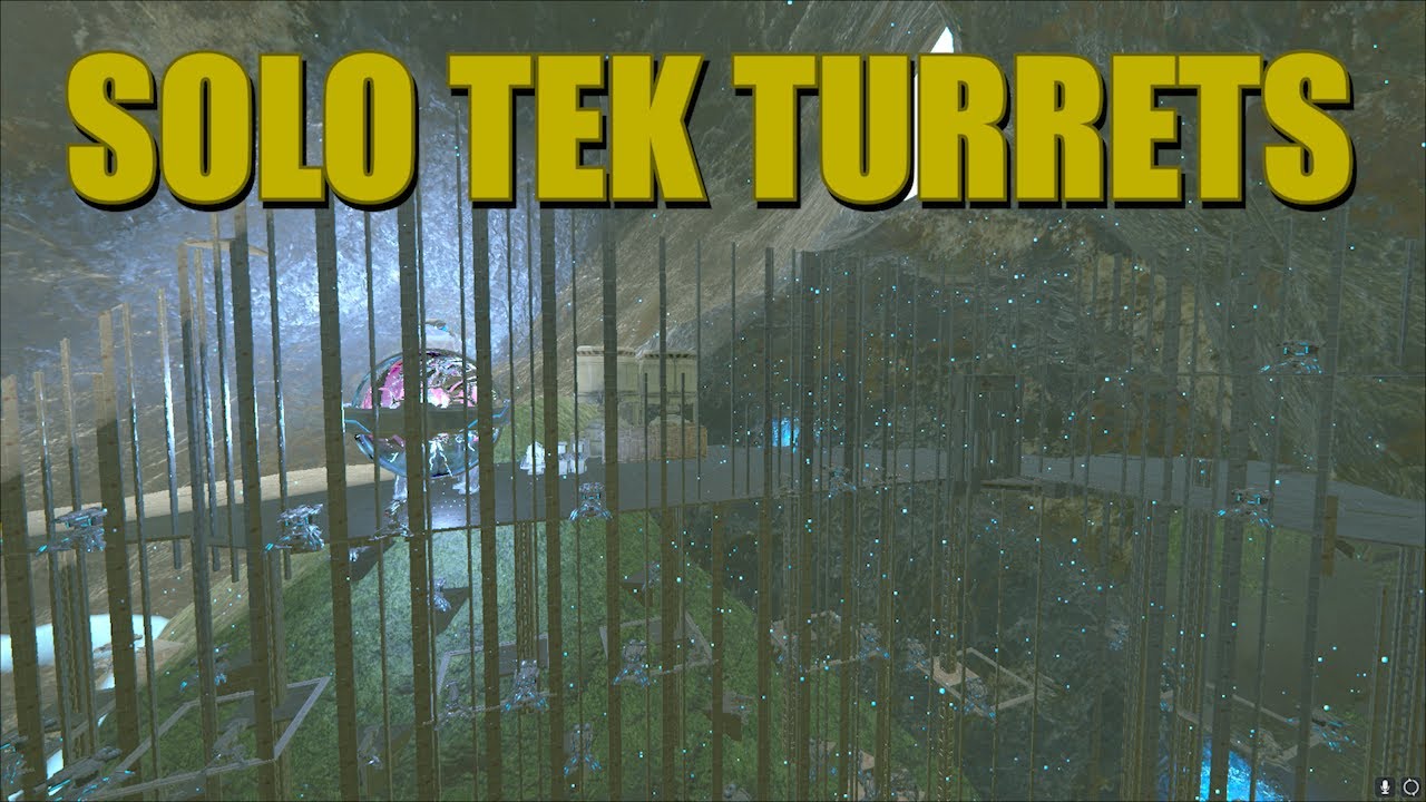 How I got Tek Turrets as a Solo in Ark... YouTube