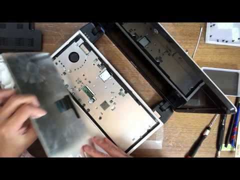 Acerノートパソコンaspire1410分解 清掃 組み立て Youtube