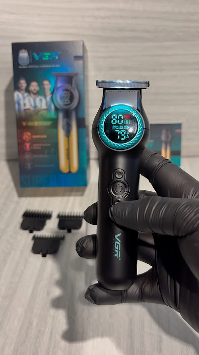 TRIMMER VGR V-990😳 #music #love #barbershop #cortedepelohombre #degradadosdebarberia