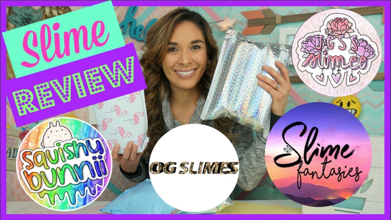 100% HONEST SLIME PACKAGE REVIEW!! SQUISHY BUNNII, OG SLIMES, JESSSLIMEE & SLIME FANTASIES - YouTube