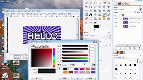 GIMP Blinking Text Tutorial (Style 2)